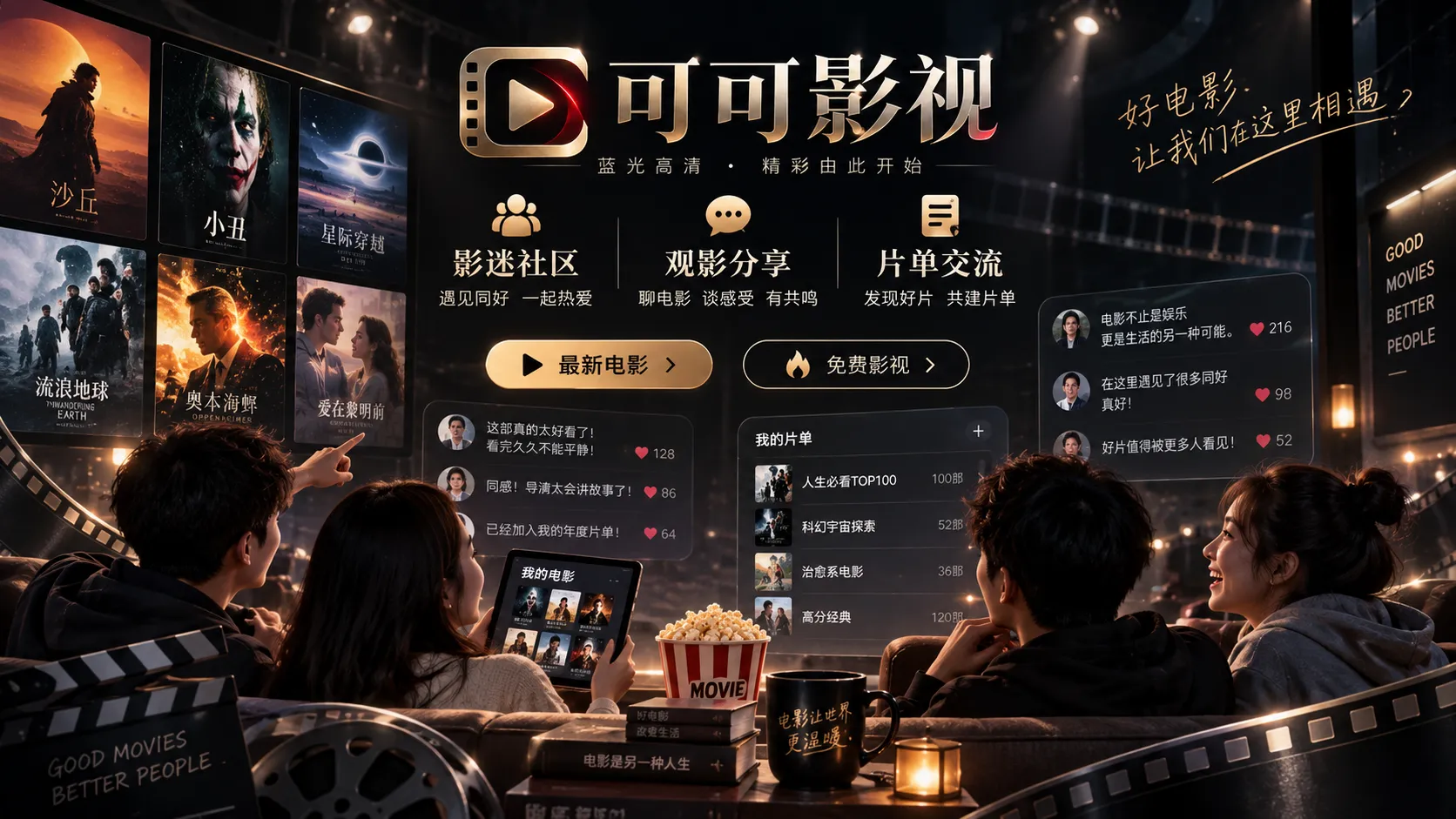视频创作者社区场景