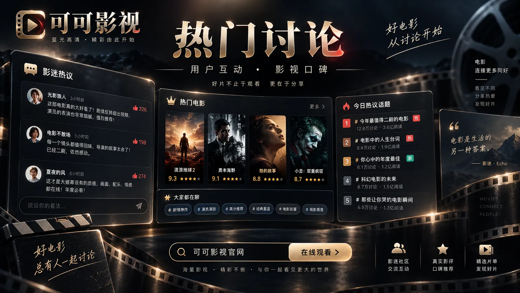 视频分享与声音讨论